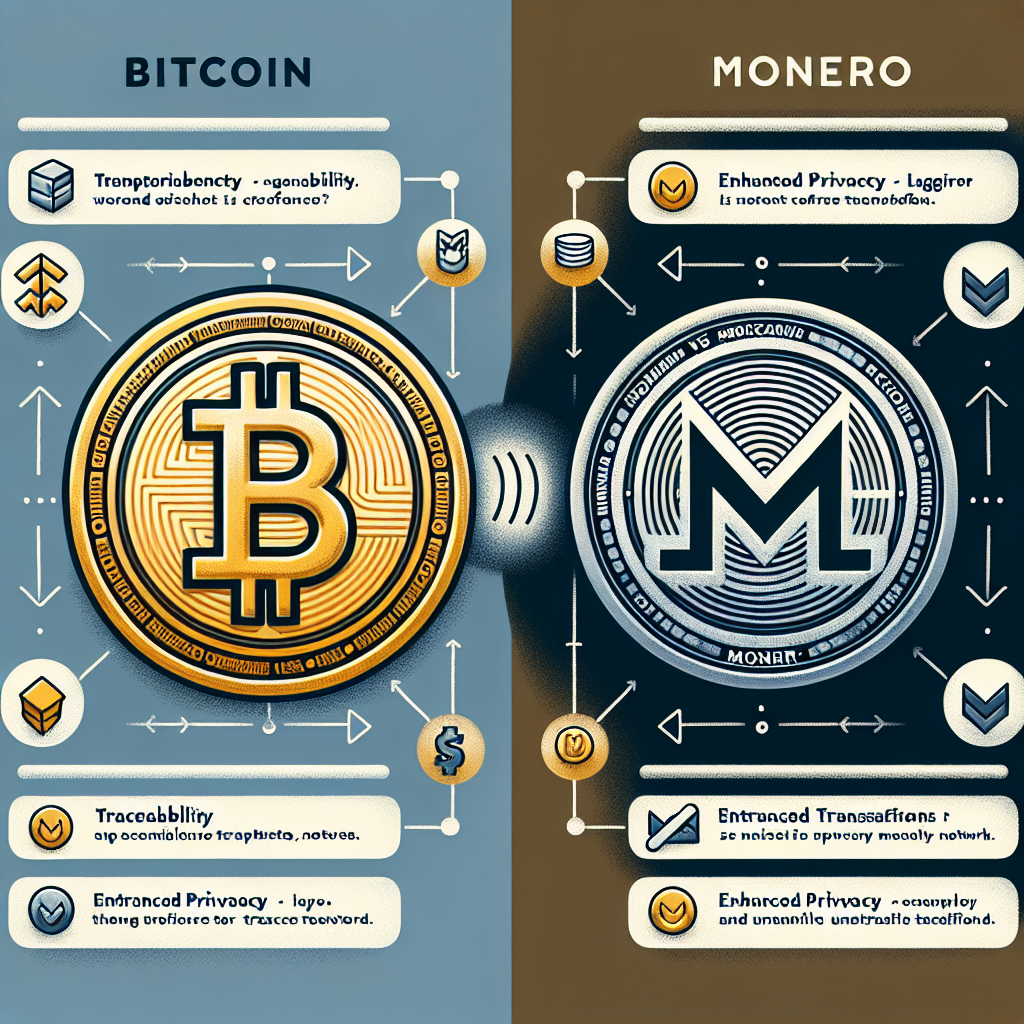 The Differences between Bitcoin and Monero explained